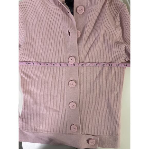 Kenneth Cole Long Sleeve Large Vintage 70's Feminine Girly Professional Top - Picture 8 of 8